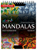 ColorIt Mandalas to Color, Volume VIII Coloring Book for Adults Illustrated By Terbit Basuki