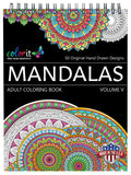 Mandalas To Color Volume 5 Coloring Book by Terbit Basuki