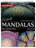 ColorIt Mandalas to Color, Volume VII Coloring Book for Adults - Front Cover