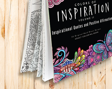 ColorIt Colors of Inspiration Volume 2 - Hardback Book Covers
